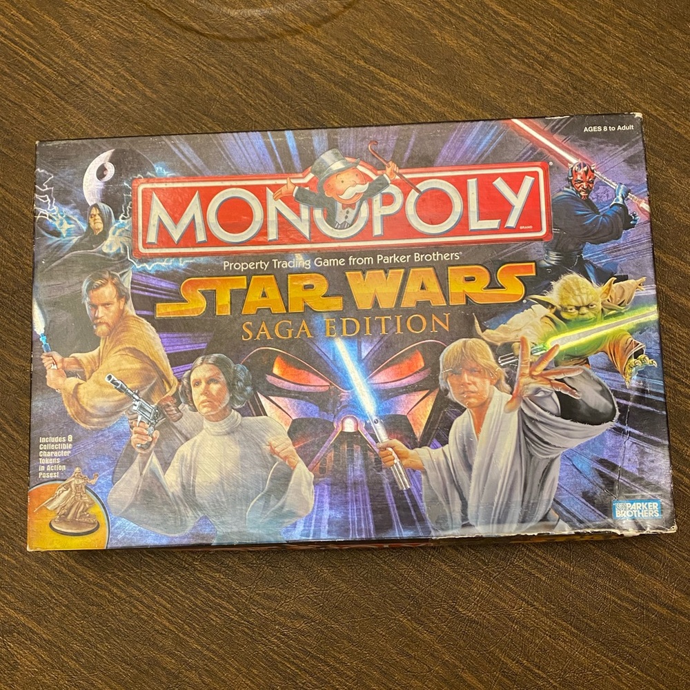 Monopoly Game Star Wars Saga Edition